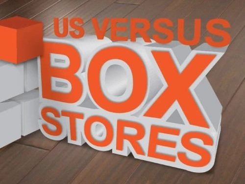 Us Vs Box Stores - Carpet Villa in Grand Rapids, MI